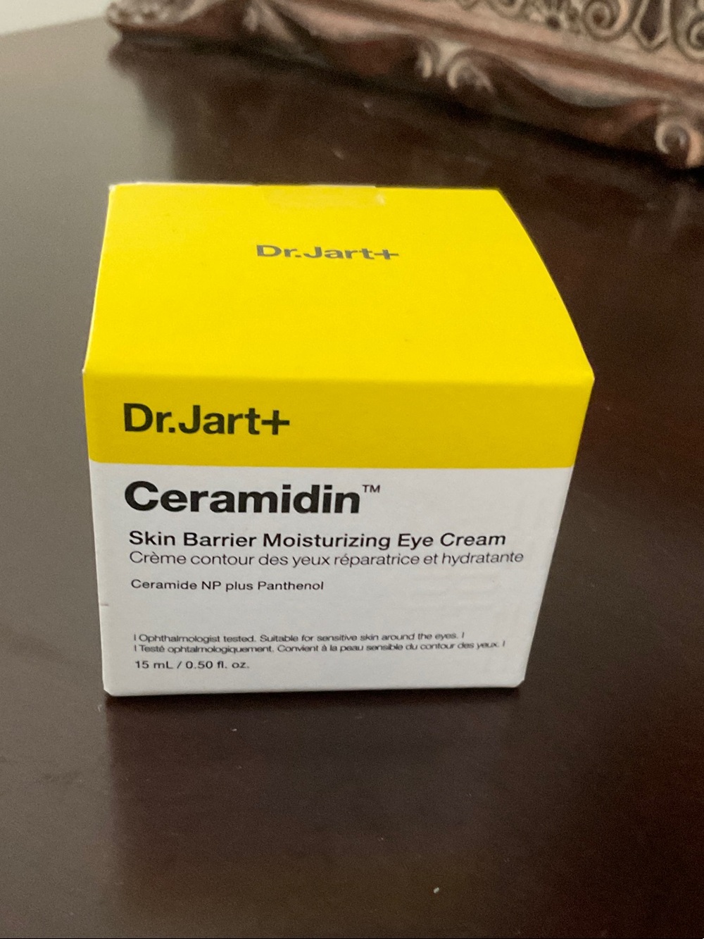 Ceramidin Skin Barrier Moisturizing Eye Cream - Yellow/White